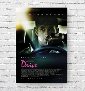 ドライブ 映画ポスター Drive US版 24×36インチ (61×91.5cm) st1