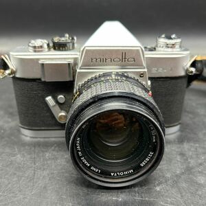 MINOLTA ミノルタ　SR-1 フィルムカメラ　レンズ　MC ROKKOR-PG 50mm Q9