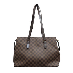 ルイ・ヴィトン LOUIS VUITTON チェルシー N51119 エベヌ ダミエキャンバス トートバッグ ユニセックス 中古