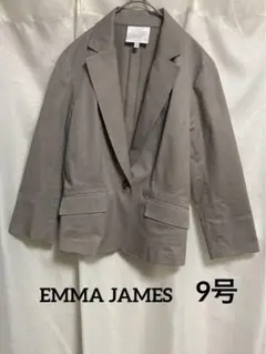 EMMA JAMES テーラードジャケット　9号　M フォーマル　シングルボタン