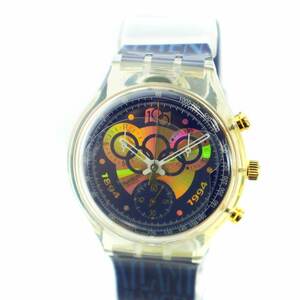 スウォッチ SWATCH クロノ CHRONO 1994年 オリンピック100周年記念限定モデル 腕時計 ウォッチ クォーツ クロノグラフ