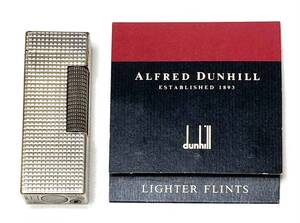 【B】【15139】☆★dunhill ダンヒル USRE24163 純正フリント付 火花確認済 ガス ライター 喫煙具 現状品★☆