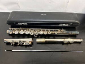 Z226-I57-3121 YAMAHA ヤマハ フルート ハードケース付き 音出し未確認 楽器