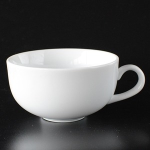 シンプルな白いスープカップ sc019