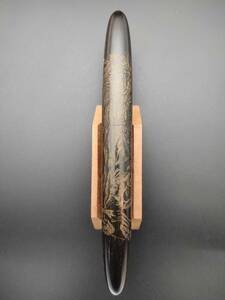 【FongLai Woodworks】セーラー万年筆プロフィット21用沈金軸 【馬】(CHINKIN)　fountain pen body for Sailor21K