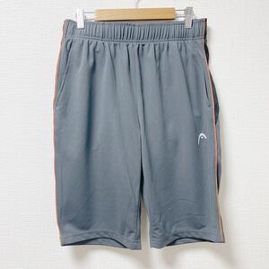 HEAD ヘッド ジャージ ハーフパンツ Mサイズ グレー ポリエステル