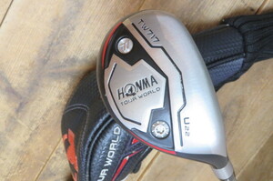 即決・HONMA TW717 U22 TOUR WORLD・VIZARD UT550・ホンマ/本間 ゴルフ・ヘッドカバーおまけ