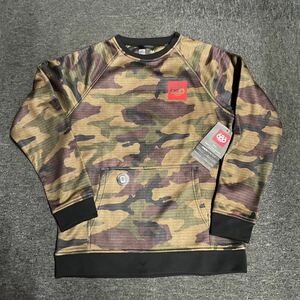 686 DWR クルーネック撥水 新品　knockout bond FLC CREW DARK CAMO サイズＭ