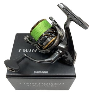 ττ SHIMANO シマノ スピニングリール 20ツインパワー 4000MHG 04146 傷や汚れあり