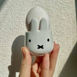 miffy 陶器製 おかおのエッグカップ エッグスタンド nijntje