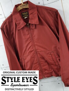 38 STYLE EYES ドリズラー ジャケット チェック柄 スタイルアイズ スイングトップ 東洋エンタープライズ STYLEEYES M16576 ヴィンテージ