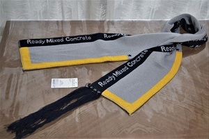 A COLD WALL アコールドウォール READY MIXED CONECRETE SCARF 生コン車モチーフ ロングマフラー ワンサイズ 未使用