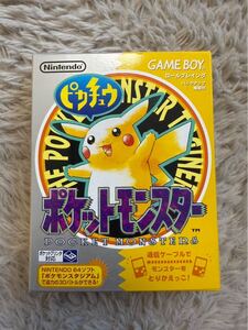 ポケットモンスター ピカチュウ GAMEBOY GB 箱 取説あり 良品 美品