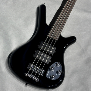 Warwick Rockbass CORVETTE $$4 SHP BK Solid Black High Polish ワーウィック アクティブ アウトレット 特価品