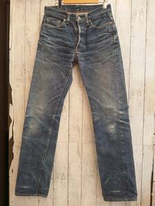 SAMURAI JEANS S710XX 極19oz lot18 日本製 ジーンズ サムライジーンズ 30インチ メンズ ヘビーオンス ボタンフライ ヒゲ インディゴデニム