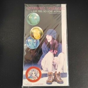 【8cm】 I JUST FEEL SO LOVE AGAIN〜そばにいるだけで〜/SWEETER BABY/sweet velvet 守護月天 アニメソング 8cm CD シングル