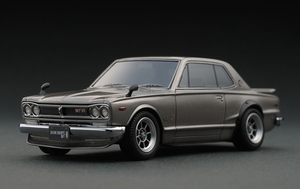 ★IG 1/43 Nissan Skyline HT 2000GT-R (KPGC10) Silver【IG0008】ハコスカ 希少・入手困難な激レア品！ 難あり