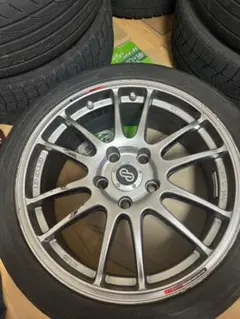 ENKEI　GTC01 205/45R17 ADVAN FLEVA　19年製