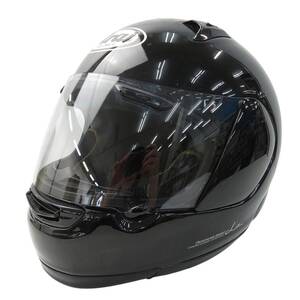 【格安】1,000円～ Arai アライ PROFILE プロファイル フルフェイスヘルメット ブラック系 サイズ59-60 バイク オートバイ [M6182] 