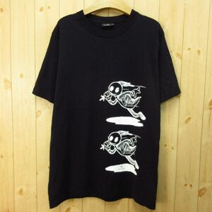 ◎美品！PS Paul Smith ポールスミス◆半袖 Tシャツ キャラクター グラフィック◆メンズ 黒 Mサイズ◆A5295