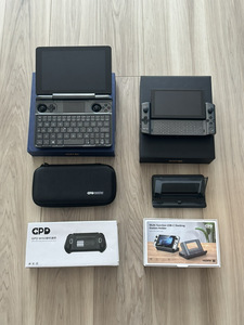 【訳ありセット】GPD WIN MAX(Core i5-1035G7/16GB/512GB) + GPD WIN3(Core i7-1165G7/16GB/1TB)/Windows 10 Home/ポータブルゲーミングPC