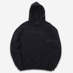 Nine One Seven - Logotype Hoodie　黒M　ナインワンセブン - ロゴタイプ フーディー　2018FW　