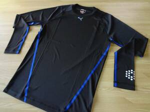 ☆☆プーマ　パフォーマンス　長袖Tシャツ　【ブラック Ｍ】　アンダーシャツ　DRYCELL　吸水速乾　PUMA