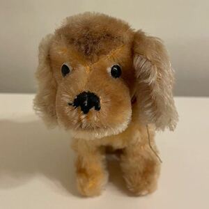 シュタイフ　Steiff ぬいぐるみ　犬 ヴィンテージ　★Cockie Cocker Spaniel★コッカースパニエル　アンティーク