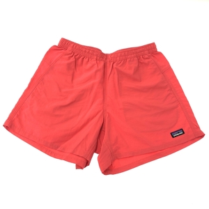 ◆patagonia パタゴニア バギーズショート パンツ サイズ:S◆STY57057SP16 レッド メンズ BAGGIES SHORTS ボトムス