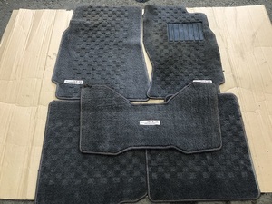 ブラックフライデー限定価格 SKYLINE GTR GT-R R33 BCNR33 V-spec floor mat parts 日産 純正 スカイラインGTR フロアマット②