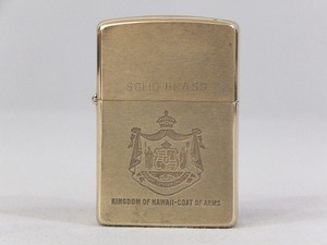 Zippo　ジッポーライター　SOLID　BRASS　ソリッドブラス　オイルライター