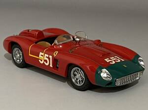 Best Model 1/43 Ferrari 860 Monza #551 ◆ 2位 1956 Mille Miglia - Collins / Klementaski ◆ フェラーリ モンツァ ベストモデル 9058