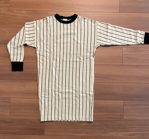 Dressterior StripeOnePiece White×Blackドレステリア ストライプワンピース 圧縮ウール 