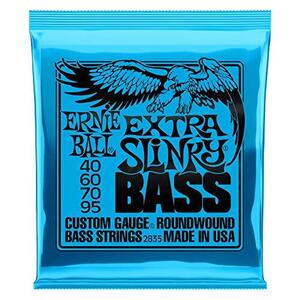 正規品 ERNIE BALL 2835 ベース弦 (40-95) EXTRA SLINKY BASS エクストラ・ス