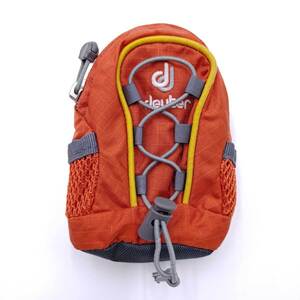 【中古】ドイター ミニゴーゴー ポーチ mini gogo オレンジ Deuter