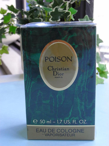 希少品♪妖艶、ライトにコロン(^^ゞシュリンク未開封 50ml 「Dior POISON：プアゾン」 EDC-SP（スプレー） _/_/ 交渉OK、匿名OK！ _/_/