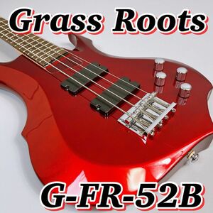 GRASS ROOTS G-FR-52B グラスルーツ　エレキベース　業者によるメンテナンス済み　ESP