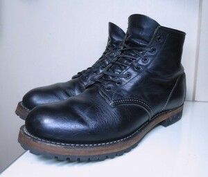 ★ RED WING レッドウィング 9014 BECK MAN ベックマン US 9 D ブラック　※ソール張替済み　ワーク ブーツ 