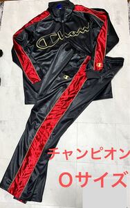 champion チャンピオン　クロコ スネーク柄 　大きいサイズ　Oサイズ ジャージ 上下セット セットアップ チャンピオン 黒赤