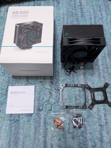 0611u3045　DeepCool AK400 ZERO DARK CPU Cooler