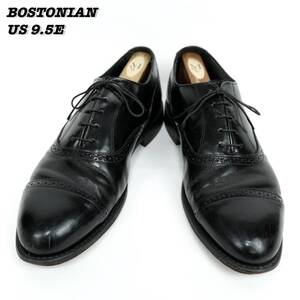 BOSTONIAN Cap Toe Shoes 1990s US9.5E ボストニアン キャップトゥ ストレートチップ シューズ 革靴 1990年代 アメリカ製