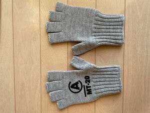 Mountain Research MTR 3423 Gloves MT-20 FREE グレー GRAY 新品 完売品 マウンテンリサーチ SETT ウールの指なしグローブ