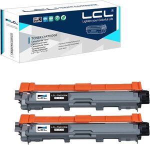 LCL Brother用 ブラザー用 TN-291 TN-291BK （2パック ブラック） 互換トナーカートリッジ 対応機種：HL-3140CW/HL-3150CDW/HL-3150CDN/