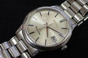 ▲腕時計135 GRAND SEIKO GS グランドセイコー▲9587-7010/クォーツ式/シルバ－文字盤/動作未確認/消費税0円