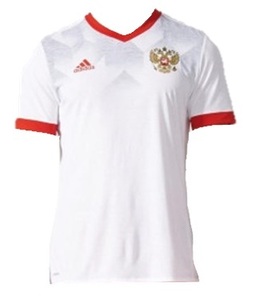 新品即決 adidasアディダス ロシア Confederations Cup Warm Upトレーニングジャージー Mサイズ ホワイト/レッド DMA20-BP9166