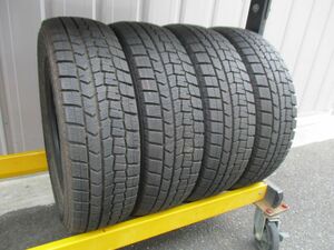 ★☆175/65R15 84Q ダンロップ WINTER MAXX WM02 スタッドレス 2021年製 4本 送料込 T45450911☆★インボイス領収書発行可能