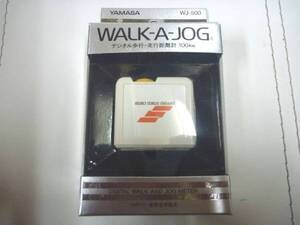 昭和レトロ YAMASA WALK-A-JOG ウォーク 距離計 WJ-500 万歩計 未使用品 2