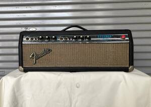 ● Fender Bassman 50 70年代 フェンダー ベースマン 銀パネ ギター アンプヘッド