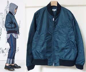 Engineered Garments エンジニアードガーメンツ Aviator Jacket Flight Sateen アビエイター ジャケット L