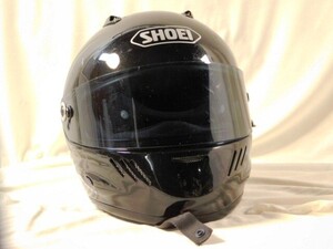 A586★SHOEI/WYVERN2/フルフェイス/M(57cm)/黒色系/バイク/ヘルメット/ツーリング/ショウエイ★送料960円〜